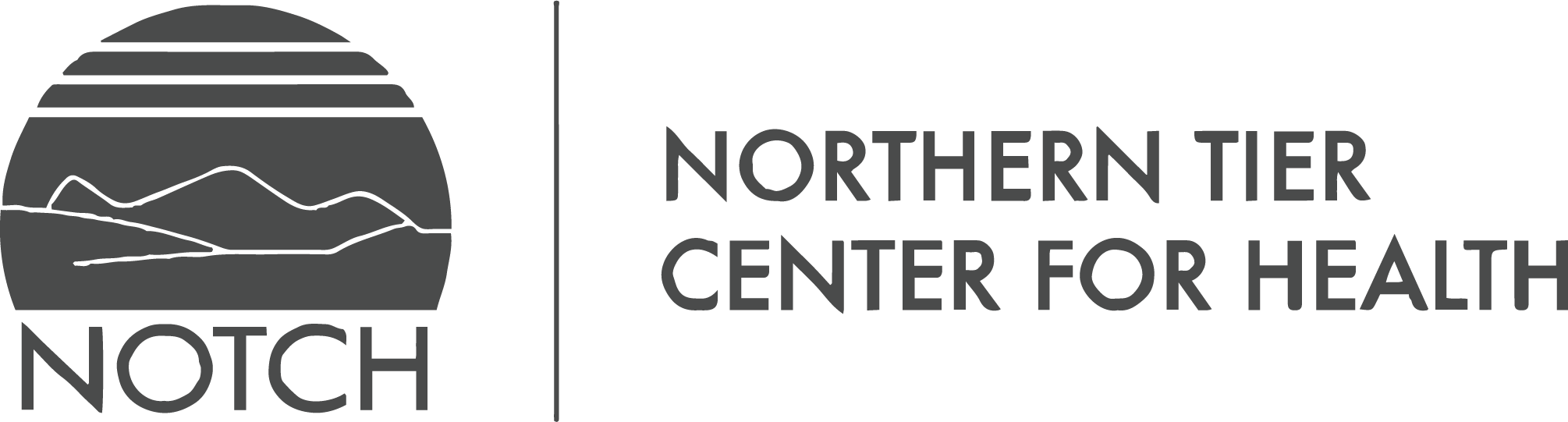 Northern Tier Center For Health logo colorless