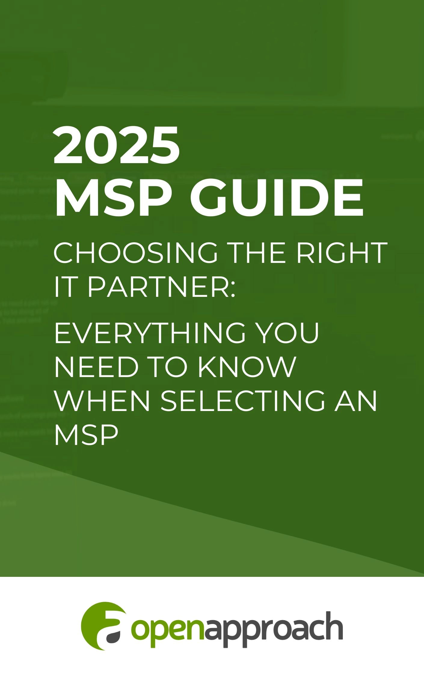 2025 MSP IT Guide
