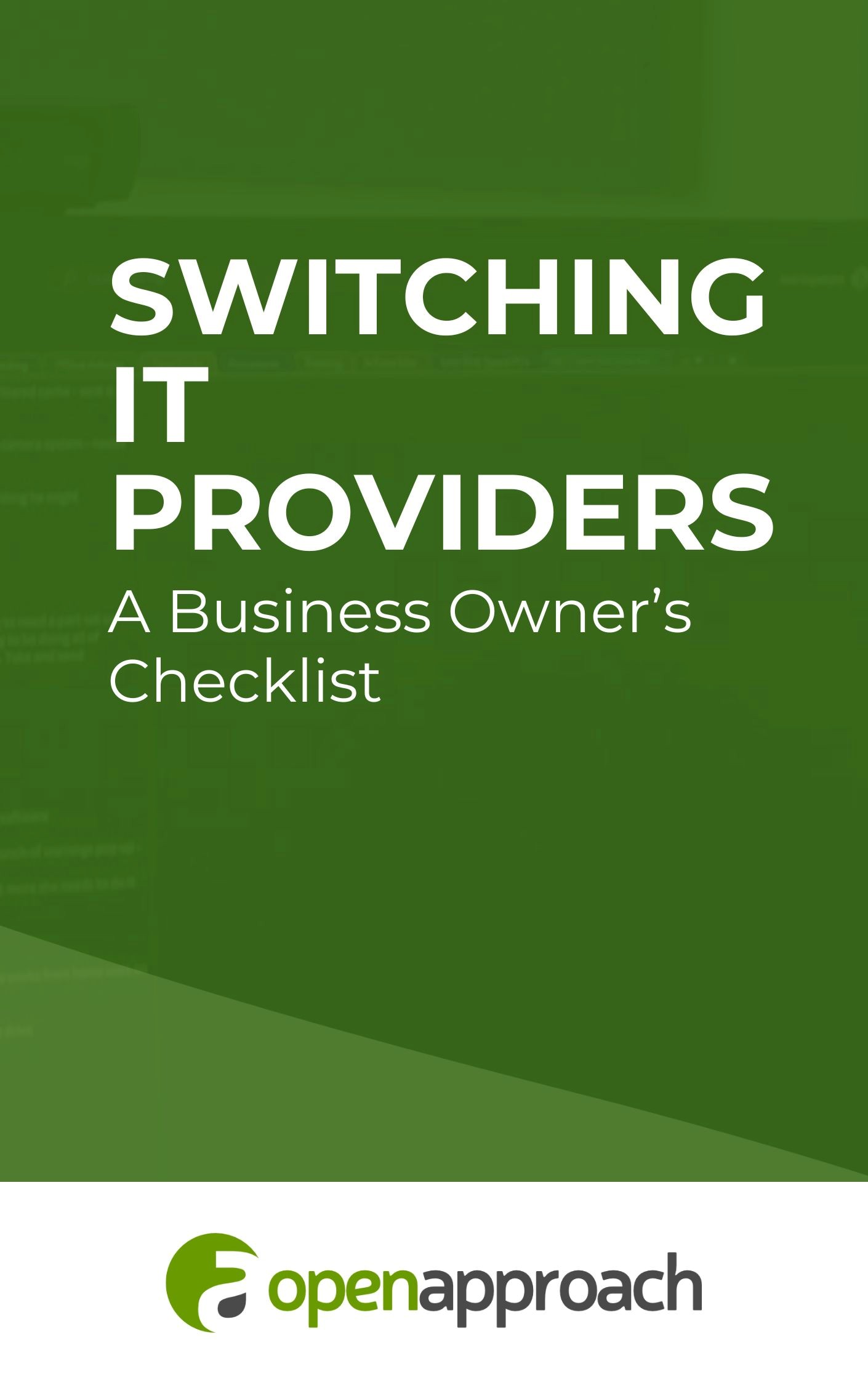 switching it providers guide