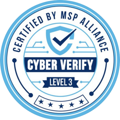 cyber verify logo it services vermont