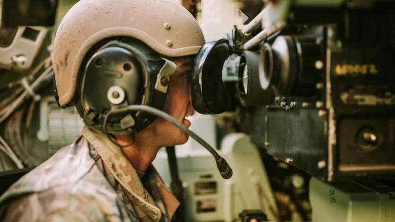 soldier looking at scope for CMMC MSP company